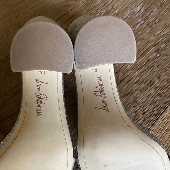 Sam Edelman Yaro Sandal In Pewter Metallic - Picture 11 of 12